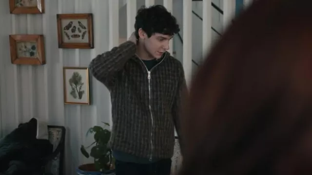 Our Legacy Zip Jacket worn by Teddy Tascioni (Ben Levi Ross) as seen in Elsbeth (S02E16)