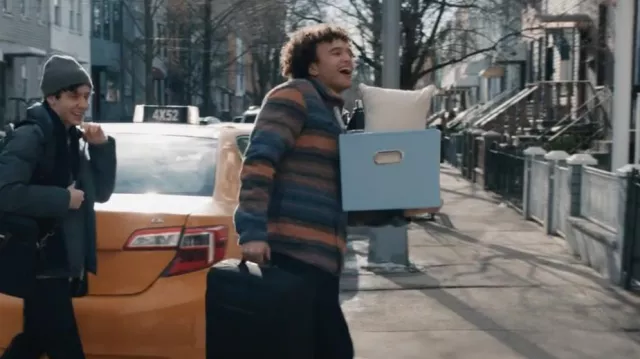 Faherty Range Fleece Cpo worn by Roy (Hayward Leach) as seen in Elsbeth (S02E16)