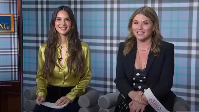 Veronica Beard Izara Dickey Jacket worn by Jenna Bush Hager as seen in Today with Jenna & Friends on April 4, 2025
