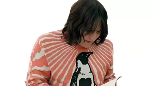 Great British Bake Off 2023 Noel Fielding Penguin Jumper Sweater of Self - Presenter (Noel Fielding) in The Great British Bake Off (S07E03)