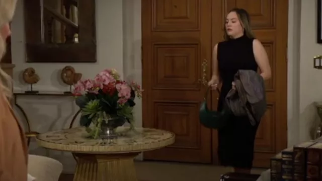 JW Pei Rantan Bag worn by Hope Logan ( Annika Noelle) as seen in The Bold and the Beautiful on April 2, 2025