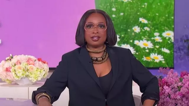 Cos The Deconstructed Blazer worn by Jennifer Hudson as seen in The Jennifer Hudson Show on April 1, 2025