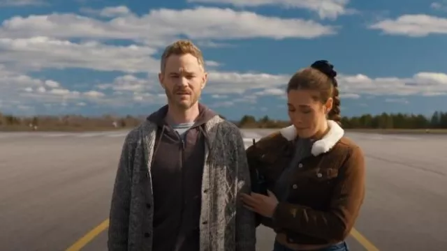 Marine Layer Sherpa Lined Button Up worn by Hayley (Natasha Calis) as seen in SkyMed (S03E06)
