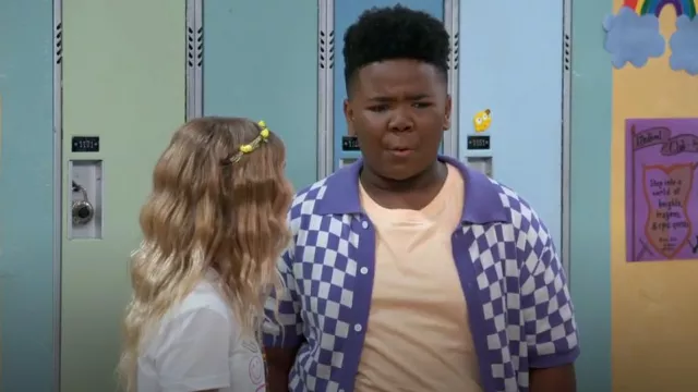 Oxknit Casual 1960s Mod Style Kni worn by Jynx (Nathan Broxton) as seen in The Thundermans: Undercover (S01E12)