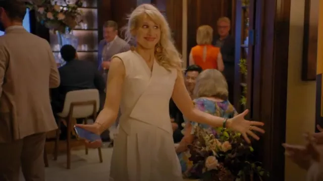 Maniere De Voir Tailored Wrap Waistcoat worn by Fiona (Lucy Punch) as seen in Animal Control (S03E04)