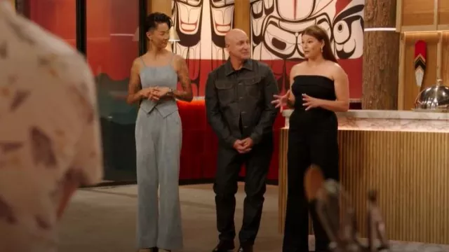 Nonchalant Label Bea Trousers worn by Kristen Kish in Top Chef (S22E01)
