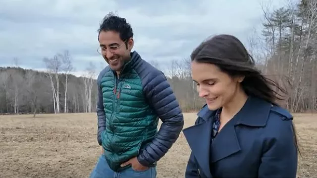 Sezane Scott Trench Coat worn by Lilia Luciano as seen in CBS Mornings on April 16, 2025
