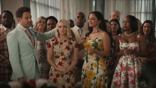 Rachel Gilbert Thea Embellished Tulle Maxi Dress worn by Alice (AnnaSophia Robb) as seen in Grosse Pointe Garden Society (S01E09)