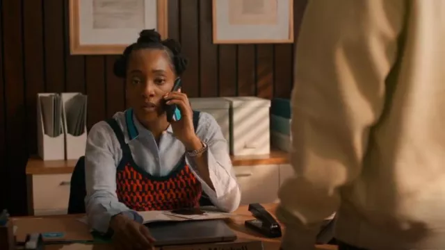 La DoubleJ Winset Sleeveless Crop Top porté par Faith Mitchell (Iantha Richardson) comme on le voit dans Will Trent (S03E14)