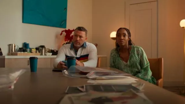 Brooks Brothers Cotton Rugby Shirt worn by Michael Ormewood (Jake McLaughlin) as seen in Will Trent (S03E15)