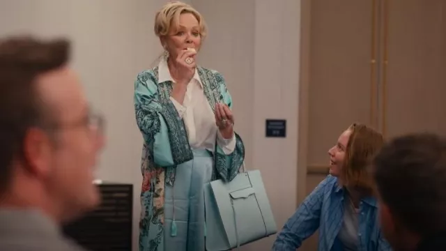 Rebecca Minkoff Mab Tote worn by Deborah Vance (Jean Smart) as seen in Hacks (S04E03)