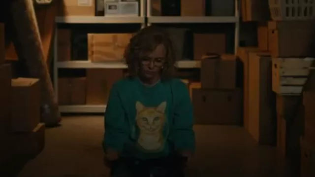The Quigleys Yellowjackets Vintage-Inspired Sweatshirt worn by Misty Quigley (Christina Ricci) as seen in Yellowjackets (S03E01)