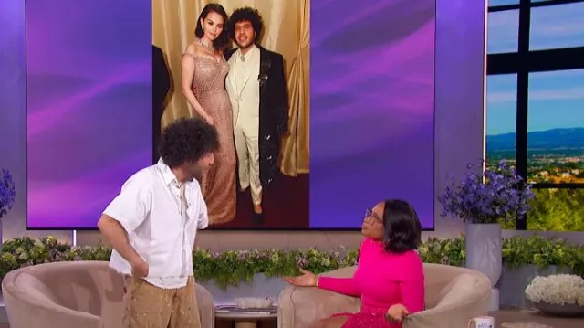 L'Agence Flora Turtleneck worn by Jennifer Hudson as seen in The Jennifer Hudson Show on April 14, 2025