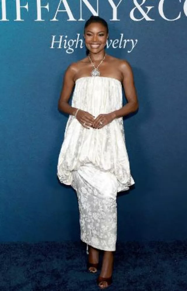 Tiffany & Co. Diamond Cluster Earrings worn by Gabrielle Union at Sea of Wonder post on April 25, 2025