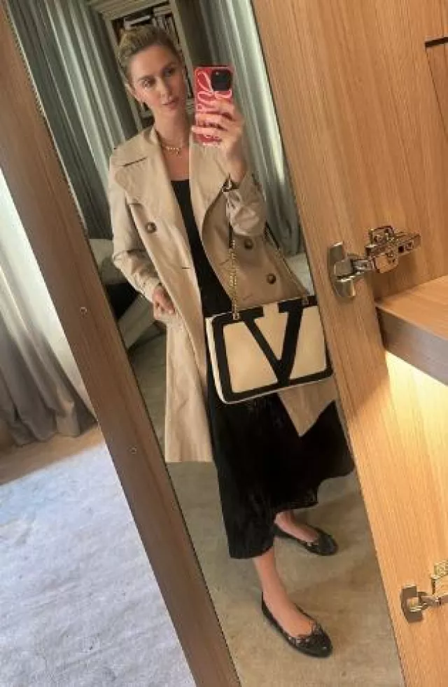 The Dairy x Jasmine Dowling Cupids Bow Phone Case worn by Nicky Hilton Rothchild on her Instagram post on April 25, 2025