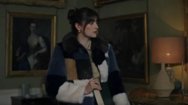 Jakke Traci Faux Fur Coat worn by Eliza (Millie Brady) as seen in Surface (S02E03)