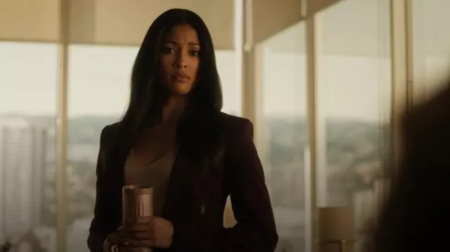 Smythe Not A DB Blazer worn by Erica Rollins (Lex Scott Davis) as seen in Suits LA (S01E06)