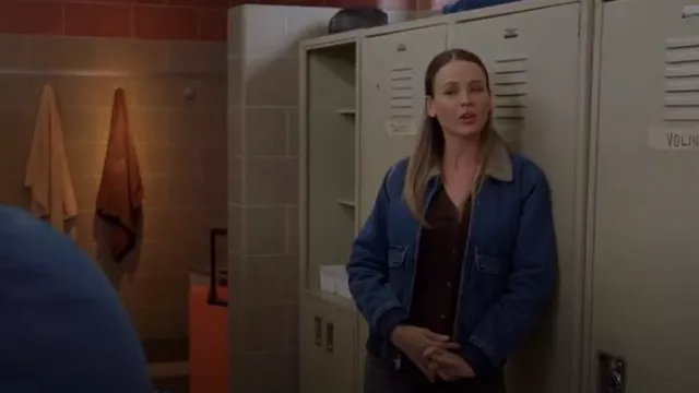 Carhartt Sherpa-Lined Jacket worn by Lyla Novak (Jocelyn Hudon) as seen in Chicago Fire (S13E19)