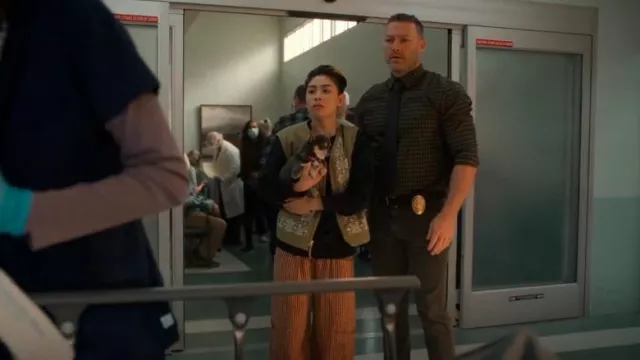 The Ragged Priest Pattern Utility Pant worn by Nico (Cora Lu Tran) as seen in Will Trent (S03E17)