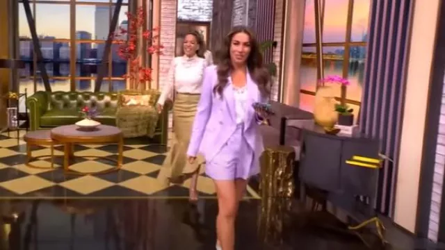 Veronica Beard Miller Dickey Blazer worn by Alyssa Farah Griffin as seen in The View on May 6, 2025
