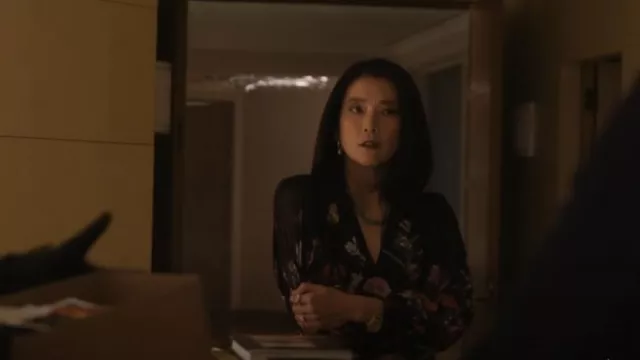 Alice + Olivia Ilan Blouse worn by Joselyn as seen in FBI: Most Wanted (S06E20)