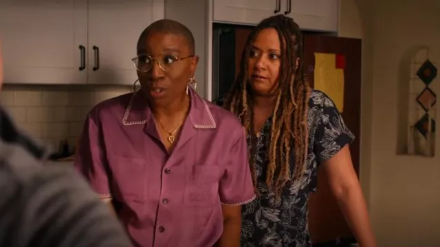 Simone I. Smith Honeycomb Earrings worn by Henrietta Wilson (Aisha Hinds) as seen in 9-1-1 (S08E14)