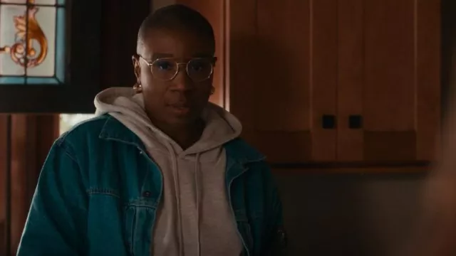 Alpha Industries Denim Jacket worn by Henrietta Wilson (Aisha Hinds) as seen in 9-1-1 (S08E16)