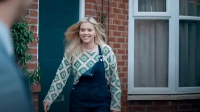 Seasalt Blue Rock Arch Dungarees Regular Marine Overdye worn by Beth Barnett (Megan Trower) as seen in The Feud (S01E06)