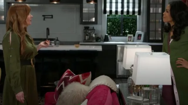 Streets Ahead Alani Belt worn by Pamela Curtis (Cady McClain) as seen in Beyond the Gates (S01E38)