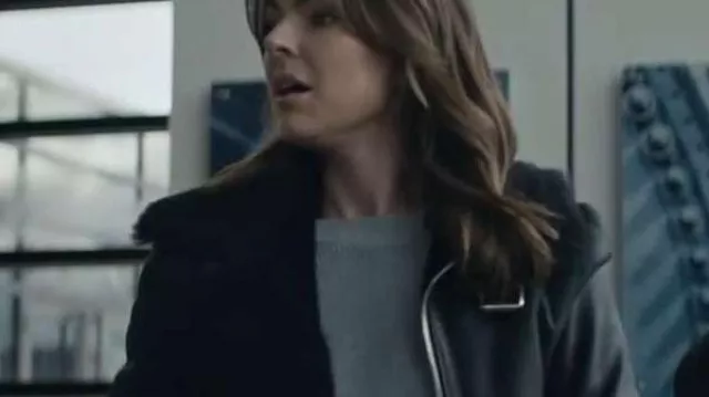 Reacher Karla Dixon Chaqueta de cuero usada por Karla Dixon (Serinda Swan) en Reacher (T02)
