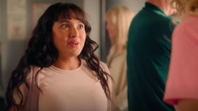 UGG Miriam Baby Tee worn by Carmen (Wally Baram) as seen in Overcompensating (S01E01)