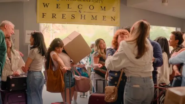 Herschel Supply Co Herschel Classic Gym Bag worn by Carmen (Wally Baram) as seen in Overcompensating (S01E01)