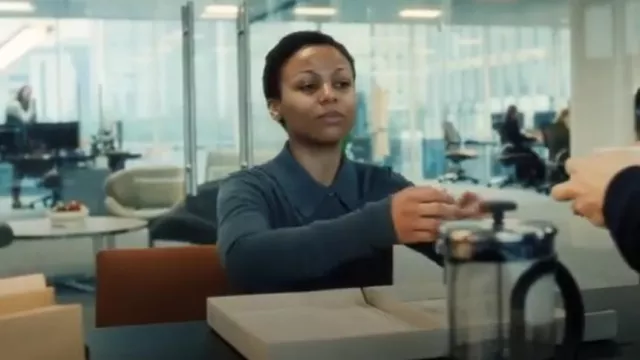 Jersey con cuello de lana Ceffin Josie usado por Harper Stern (Myha'la Herrold) visto en Industry (S03E02)