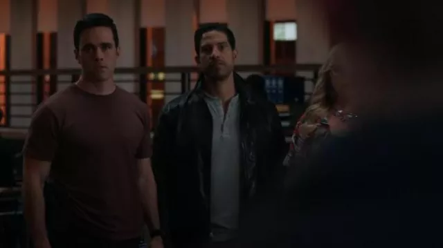 John Varvatos Slim LSeather Jacket worn by Luke Alvez (Adam Rodriguez) as seen in Criminal Minds (S18E05)