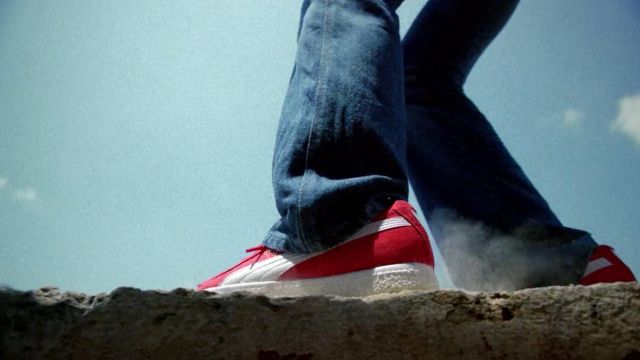 Sneakers Puma suede red Shaolin Fantastic (Shameik Moore) in The Get Down S01E01