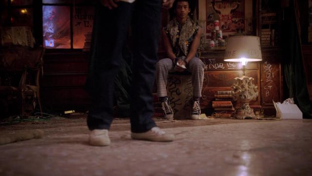 The sneakers Converse All Star low from Marcus Kipling / Dizzee (Jaden Smith) in The Get Down S01E05