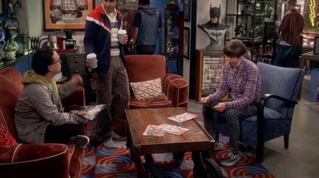 Shoes slip-on Oliver Sweeney Howard Wolowitz (Simon Helberg) The Big Bang Theory S09E02