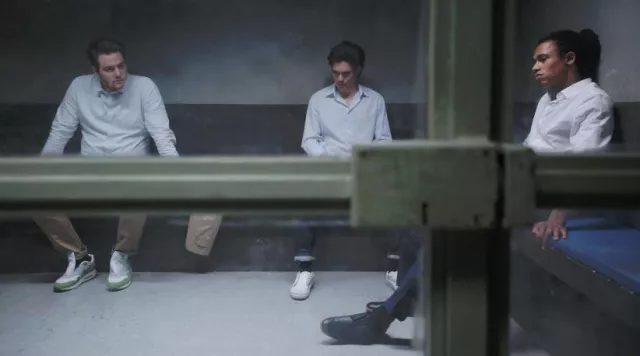 The Nike Air Max 1 x Patta 'Chlorophyll' sneakers worn by Vadim (Igor Gotesman) in the movie Five