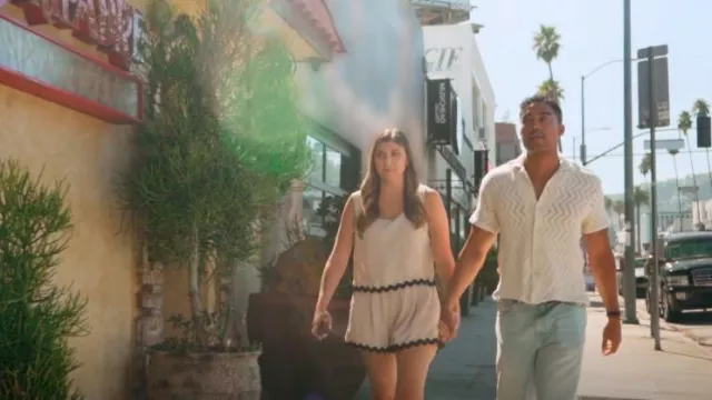 Blooming Jelly Womens Two Piece Sets Vacation Outfits Cruise Beach Summer Resort Wear Shorts Matching Sets worn by Janet Caperna as seen in The Valley (S02E09)