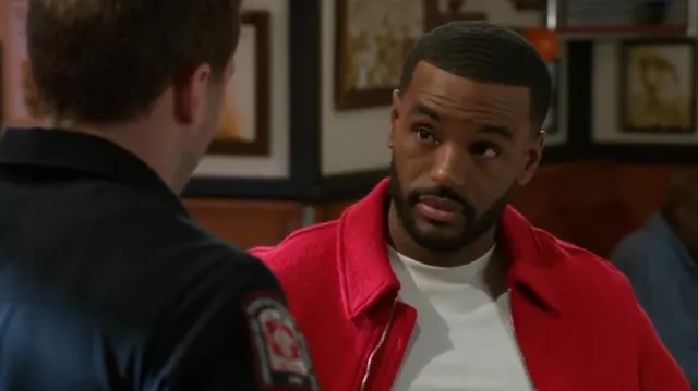 Zara Boucle Wool Blend Jacket worn by  Andre Richardson (Sean Freeman) as seen in Beyond the Gates (S01E69)