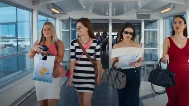 Filippa K. Tricot Tunic worn by Frida Rapp (Sandra Zubovic) as seen in Barracuda Queens (S02E06)