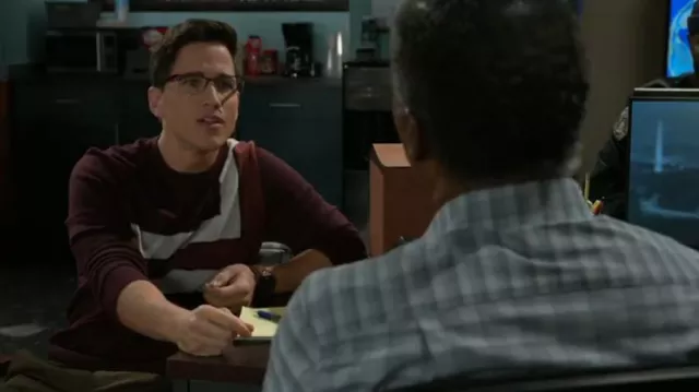 Ted Baker Roika Sweater worn by Bradley 'Smitty' Smith (Mike C. Manning) as seen in Beyond the Gates (S01E74)