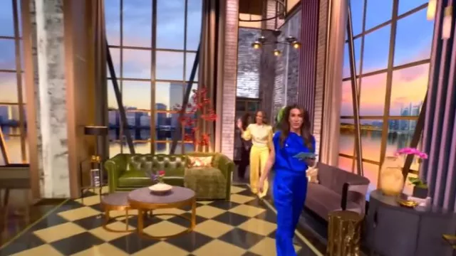 The Sei Wide Leg Trouser worn by Alyssa Farah Griffin as seen in The View on June 23, 2025