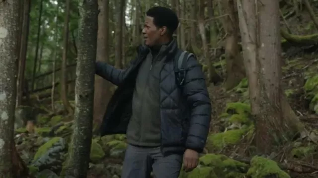 Eddie Bauer Men's Cirruslite Skylighter Down Jacket worn by Mike Thompson (Corey Reynolds) as seen in Resident Alien (S04E03)