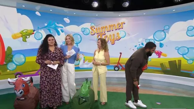 Veronica Beard Orlinda Button Vest worn by Laurie Schacht as seen in Today on  June 20, 2025