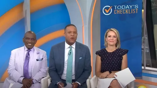 ModCloth Sway Anchor Top worn by Dylan Dreyer as seen in Today on June 26, 2025