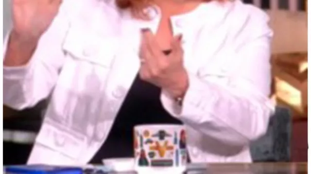 White Collarless Jacket of Self - Co-Host (Joy Behar) in The View (S28)