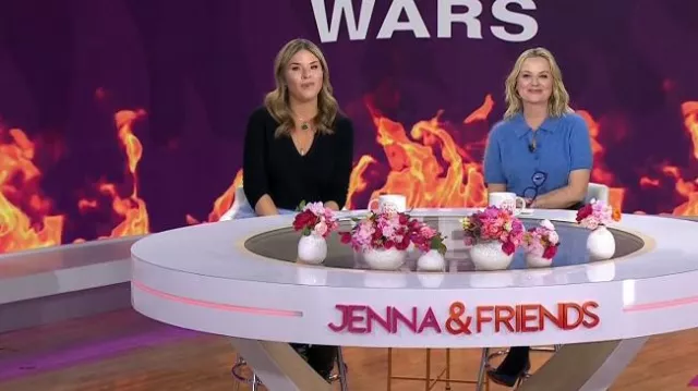 Christian Louboutin Kate 100 Pumps usado por Amy Poehler como se ve en Today with Jenna & Friends el 30 de junio de 2025
