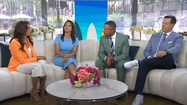 Nike Air Force 1 '07 Sneakers worn by Carson Daly as seen in Today on July 1, 2025