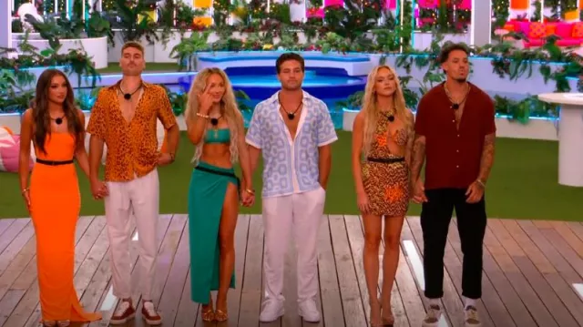 Camila Coelho Sofia Mini Dress worn by Gracyn Blackmore as seen in Love Island (S07E22)